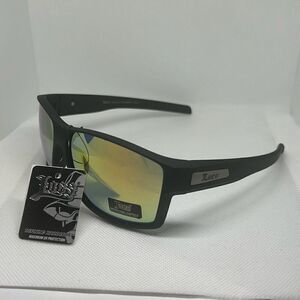 Locs Mens Mirrored Hardcore Sunglasses